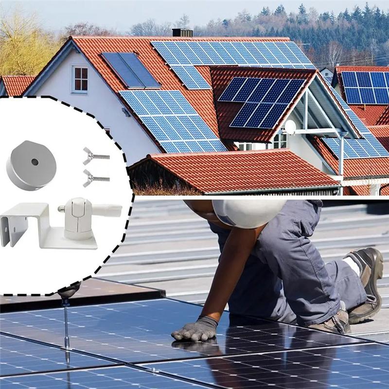 Gute-ZY-86D Wandhalterung für Starlink Mini Traufe Regenrinne Spezielle Halterung Legierungsträger Wasserdicht Verstellbarer Winkelständer