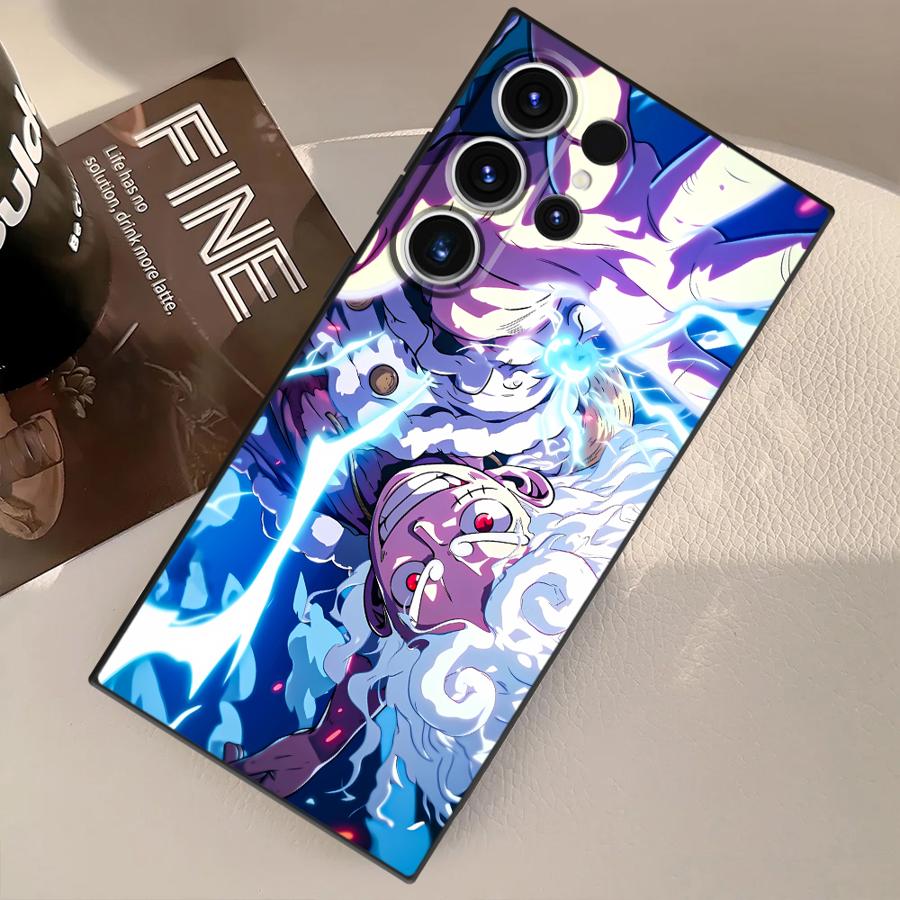 Cool Luffy Anime Case for Samsung Galaxy S22 S23 FE S9 S20 S25 Ultra S24 Plus S21 Funda Phone Cover