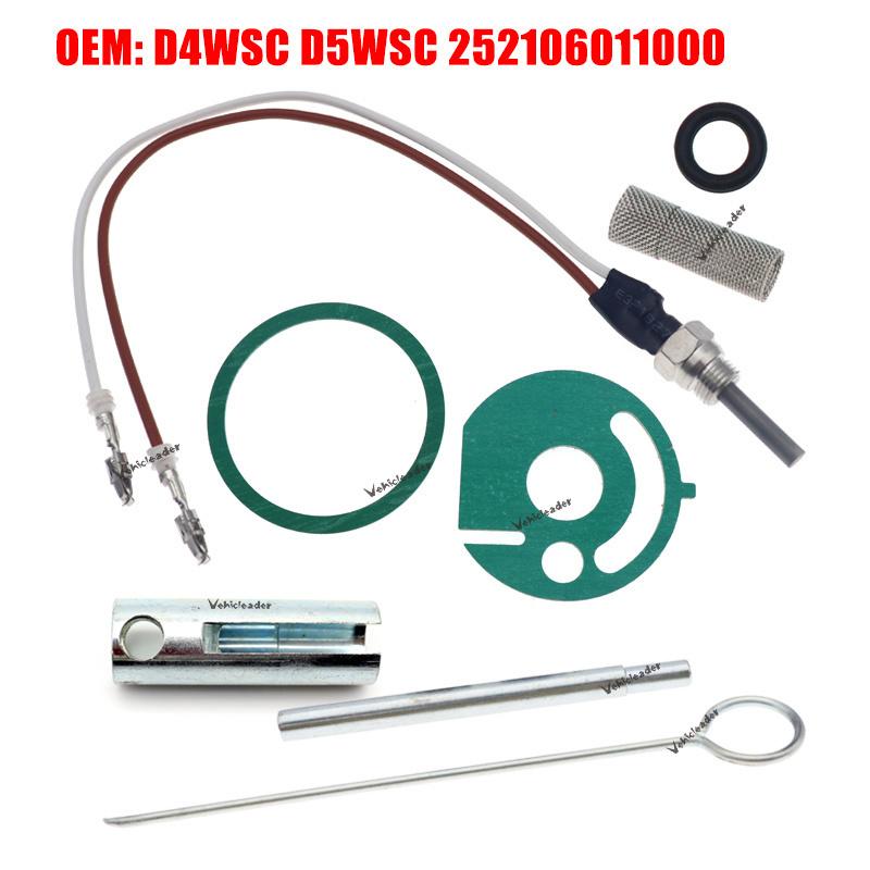 12V/24V Heater Parts Glow Plug Ceramic Pin+ Gaskets+Strainer+ Wrench 252106011000 For Eberspacher Hydronic D4WSC D5WSC