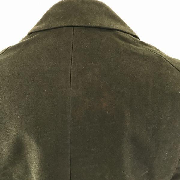 Tomorrowland Cotton Jacket Outer 46 Men S Khaki 4 Button Center Vent Full Lining Multiple Pockets(USED)