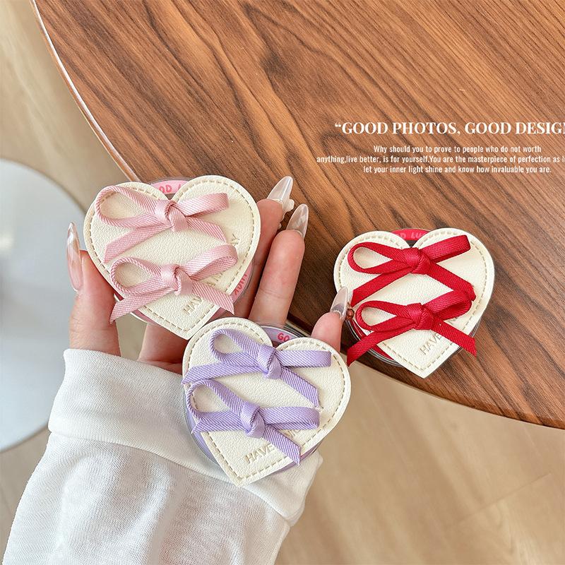 Bow Cortex Love Mobile Phone Airbag Bracket Magnetic Desktop Bracket Simple Niche