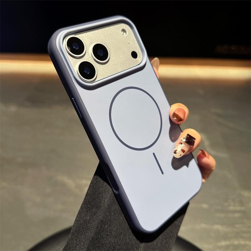 Official Magnetic Matte For Magsafe Case for iPhone 17 16 14 15 Plus 13 12 17 Pro Max 11 Soft Bumper Shockproof Armor Hard Cover