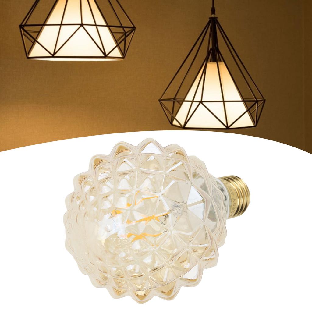 G95 Retro Glühbirne E27 Einzigartige Form Vintage Filamentlampe Glühbirne 4W 220V 360lm Warmes Licht