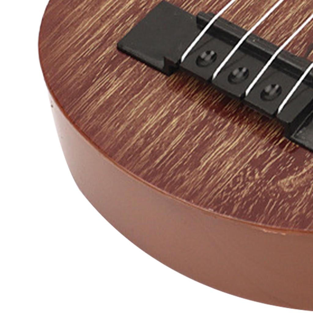 Mini plastová ukulele hračka pro děti, batolata, kytara, klasické ukulele nástroj se 4 strunami pro předškoláky, rané
