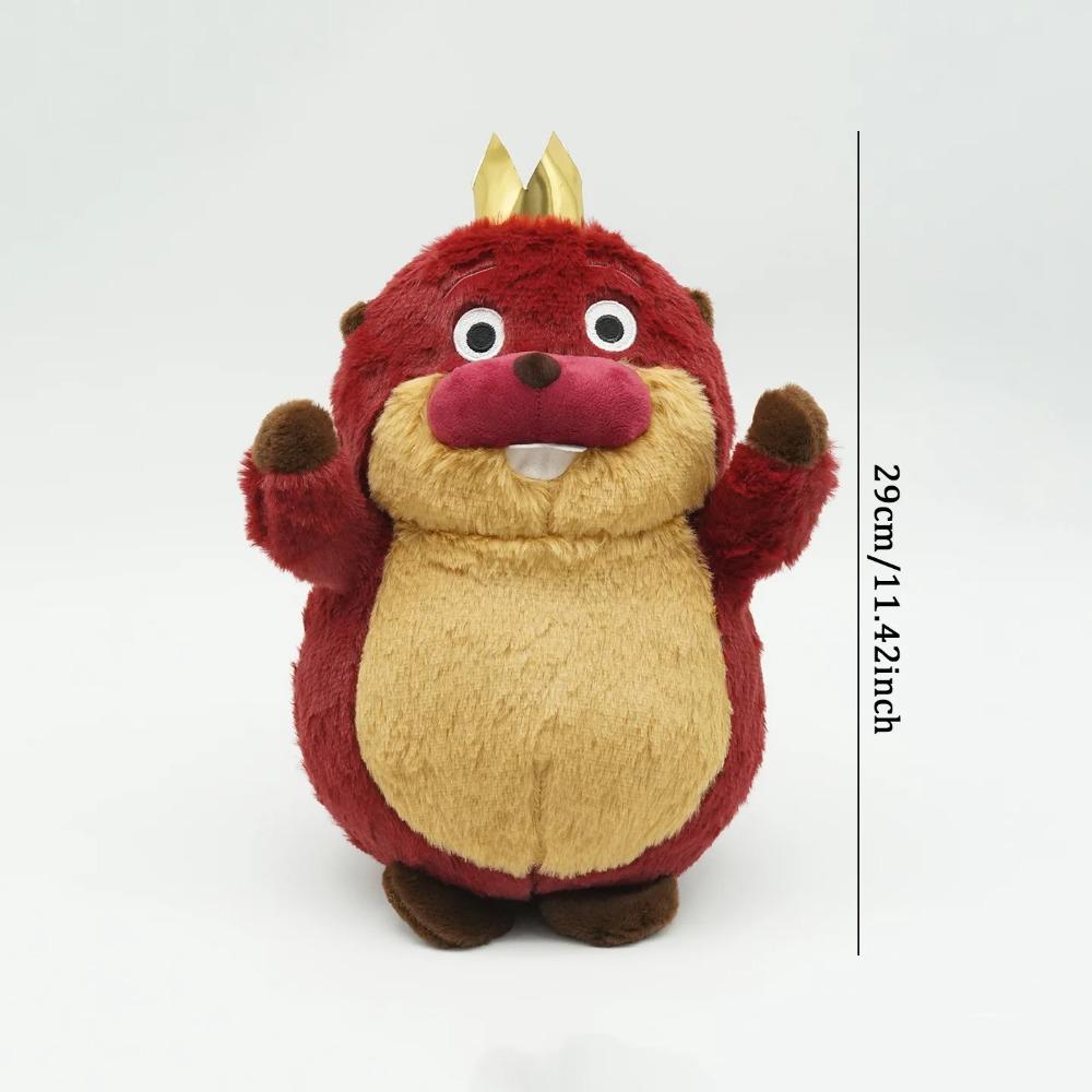 TreasuringU George Loaf Beaver Plush Toy Soft Fluffy Stuffed Toy Kawaii Animals Cute Beaver Doll Birthday Gifts