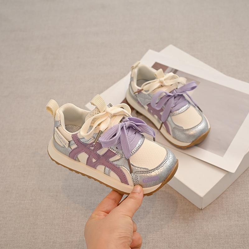 Children's Forrest Gump shoes 2025 spring and autumn new mesh girls casual sports shoes breathable trendy dad shoes middle and old children