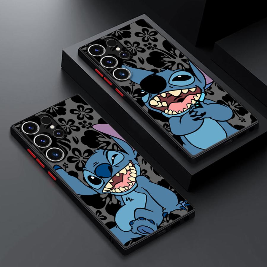 Blue Koala Stitch Case for Samsung Galaxy S26 S23 FE S22 S20 Note 20 10+ S21 S24 Plus S25 Ultra Funda Phone Cover