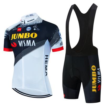 Tour De France Cycling Suit Short Sleeve Suit Summer Men's and Women's Team Edition Mountain Road Cycling Suit 2026 Summer Breathable Cycling Suit Set