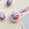 Mobile Phone Airbag Bracket Pasted Round Rocking Music Strawberry Kt Cat Women'S Cute Magnetic Desktop Support Rack Ring