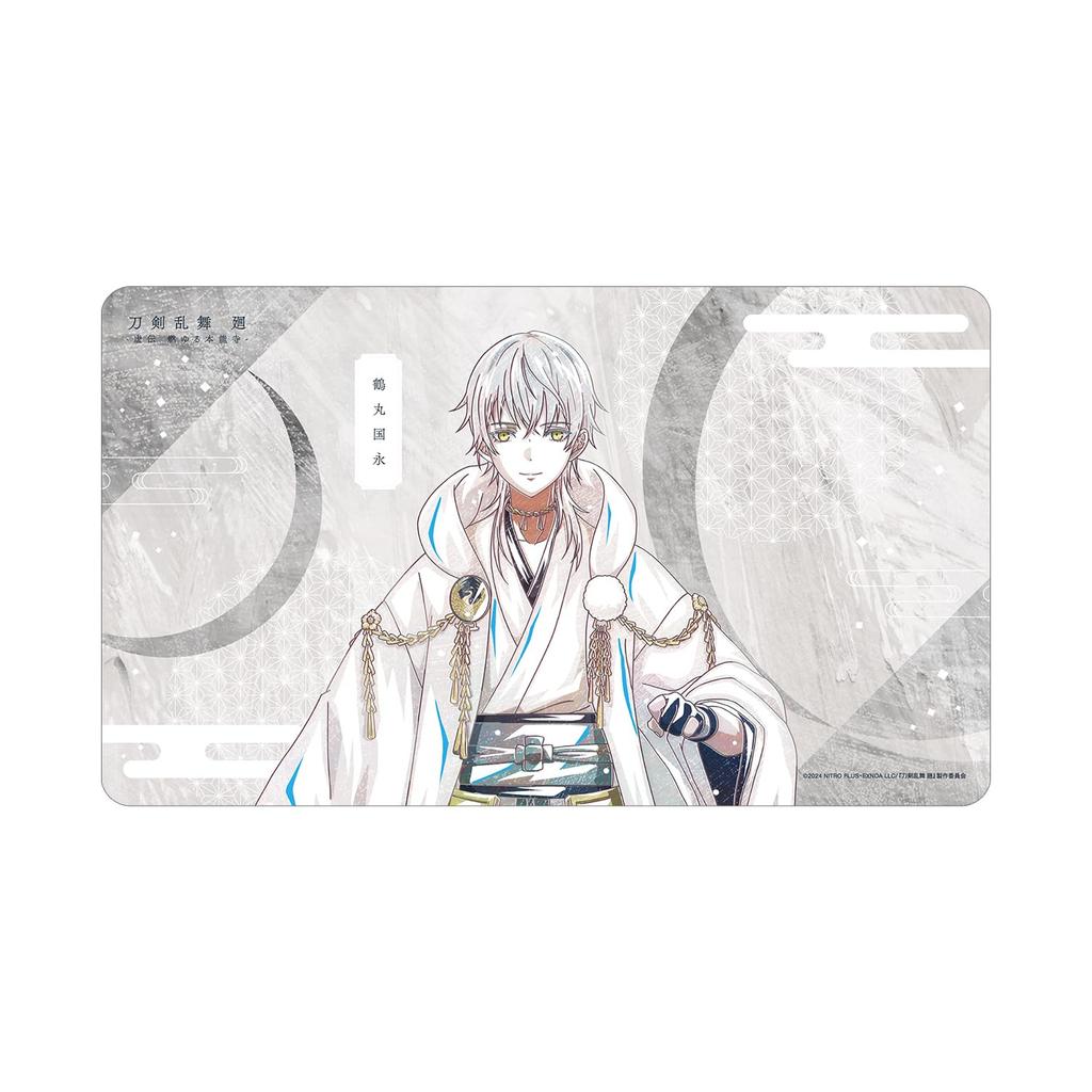 Anime Ranbu Kai Kyoden Burning Tsurumaru Kuninaga Touken Ranbu Kai Kyoden Burning Honnoji Ani Art 2nd Edition Desk Mat "Touken Honnoji" Multi-Purpose