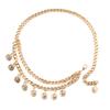 Classical Double Layer Portrait Coin Waist Jewelry Detachable Tassels Trim Adjustable Hip Chain Body Jewelry For Women Fashion Accessories