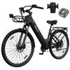 Pixar C1 Pro Elektrische Fiets 27,5" Band 250W Motor Lange Afstand Elektrische Fiets 36V 18Ah Hydraulische Schijfremmen 7 Versnellingen Maximaal Laadvermogen 150Kg