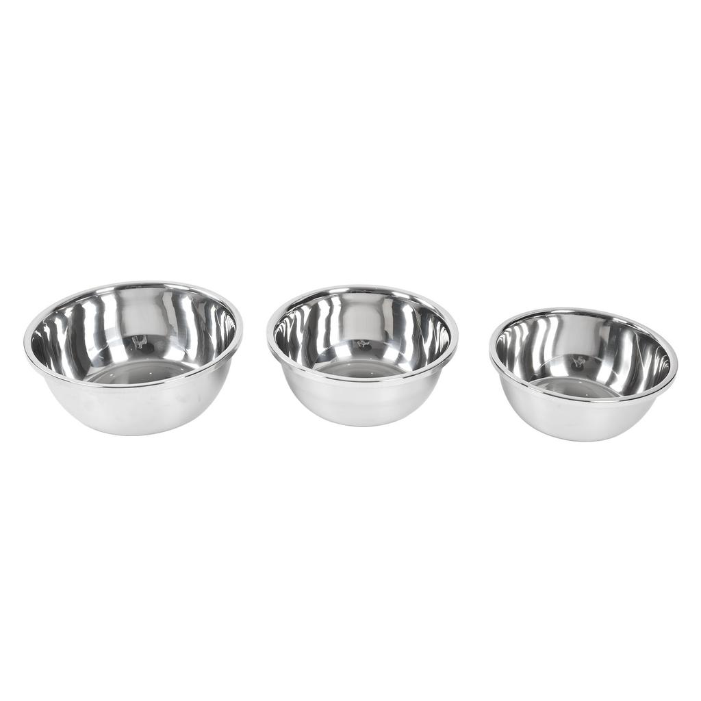 3 szt. 26 cm 28 cm 30 cm zestaw misek do mieszania ze stali nierdzewnej zagęszczona miska do zupy wielofunkcyjna miska kuchenna