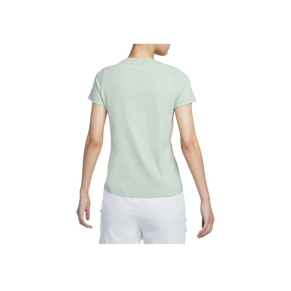 Nike Logo Round Neck Letter Short Sleeve T-Shirt Women Tops DV6095-343