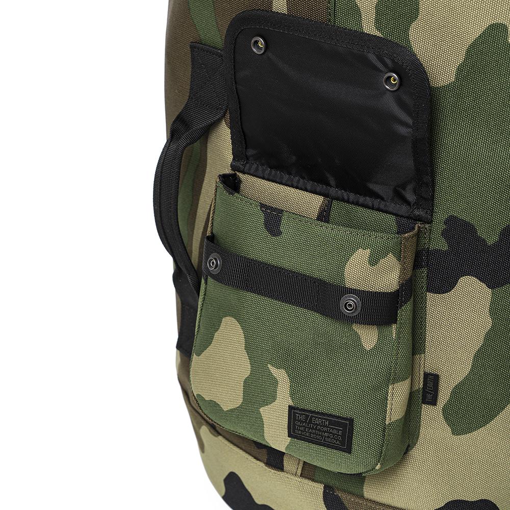 The Earth Cordura String Sling Bag - Woodland