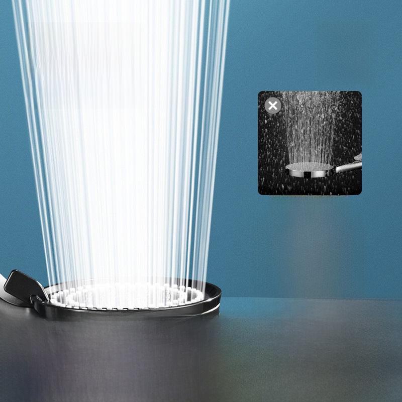 Sada ruční sprchy pod tlakem: Vysokotlaká pětirychlostní dešťová sprcha s vanovou baterií.