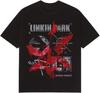 Hot Topic לינקין פארק Hybrid Theory סמלים חולצה שחורה גדולה