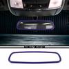 Car Rear View Mirror Frame Trim Panel Cover Panel For 2010+ Dodge Charger Purple
