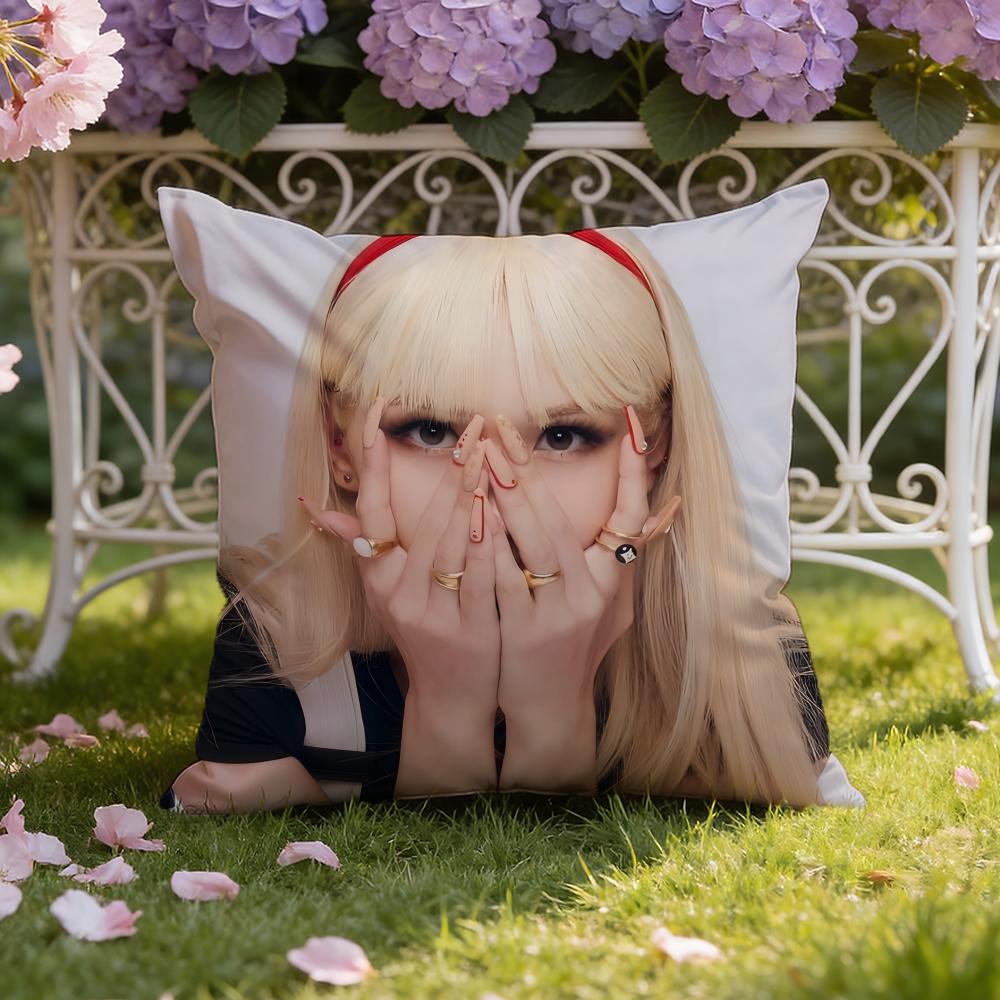 S-Singer S-Somi Cushion Cover Home & Car Dual-Scene Pillow Cover: Reversible for Premium Comfort
