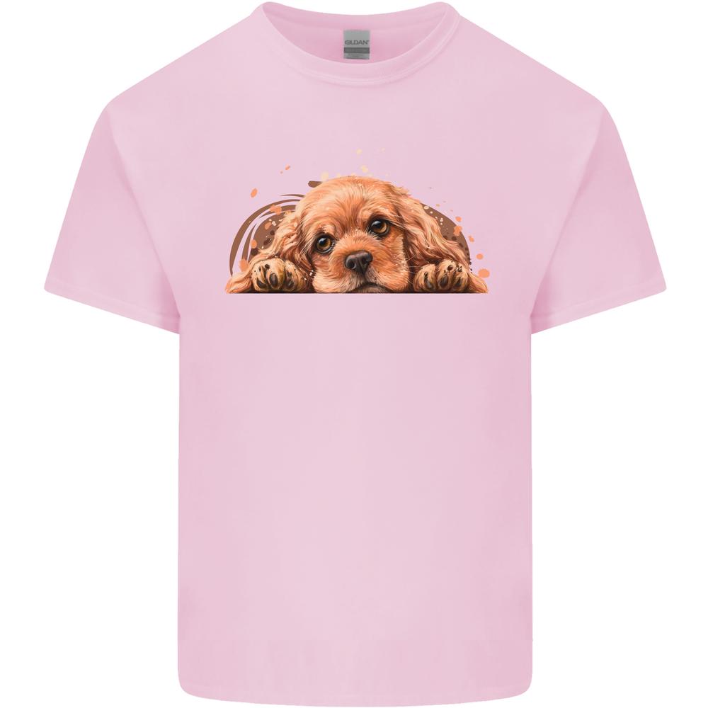 

26 A Cute Cocker Spaniel Dog Kids T-Shirt Boys Girls Unisex T-Shirt XXXXL
