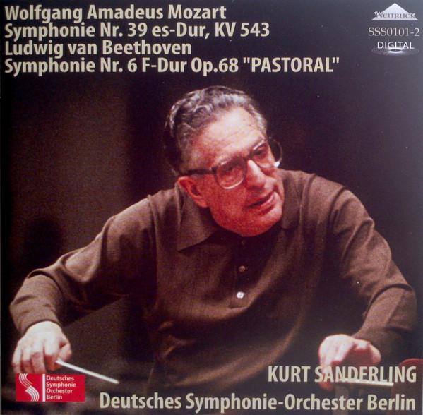 

CD KURT SANDERLING: DEUTSCHES SYMPHONI - Mozart: Symphony No. 39, Beethoven: SSS01012 Weitblick 2011 Japan ObiClassical Used