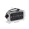 Yibuy 2-Piece Black Pearl Single Coil Pickup Bridge and Neck Set for Electric Guitar Parts