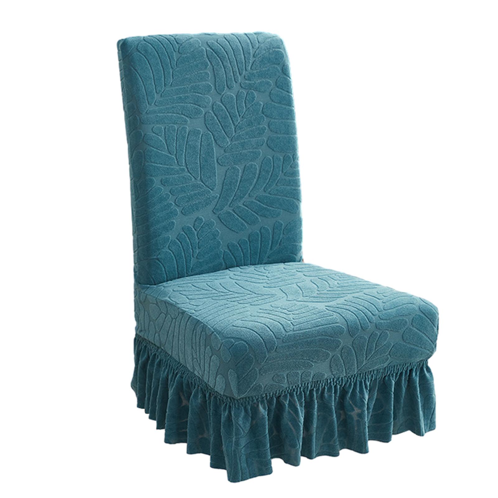 

Чехлы на стулья для столовой Мягкий эластичный чехол на стул для столового стула большого размера Моющийся съемный протектор для стула 2