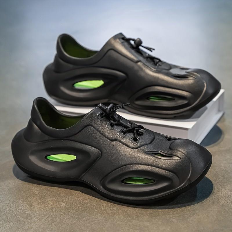 Fashion Men EVA Slippers Summer Upstream Shoes Water Breathable Wading Aqua Shoes Male Mesh Non-Slip Quick Drying Sandals Sneakers