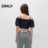 ONLY Women's Spring Off-Shoulder Denim Tee