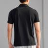 Li-Ning Quick-Dry Solid Color Breathable Short Sleeve Polo Shirt Men tops Black APLQ249-5
