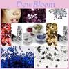 Premium Quality Nail Art Glitter Shapes Confetti Sequins Heart Square Acrylic Tips For Uv Gel Decor In Beautiful Colors