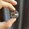 Modish Stylish Astronomical Finger Ring Women Metallic Ball Creative Men Complex Rotating Cosmic Finger Mood Rings Celebration Gathering Jewelry