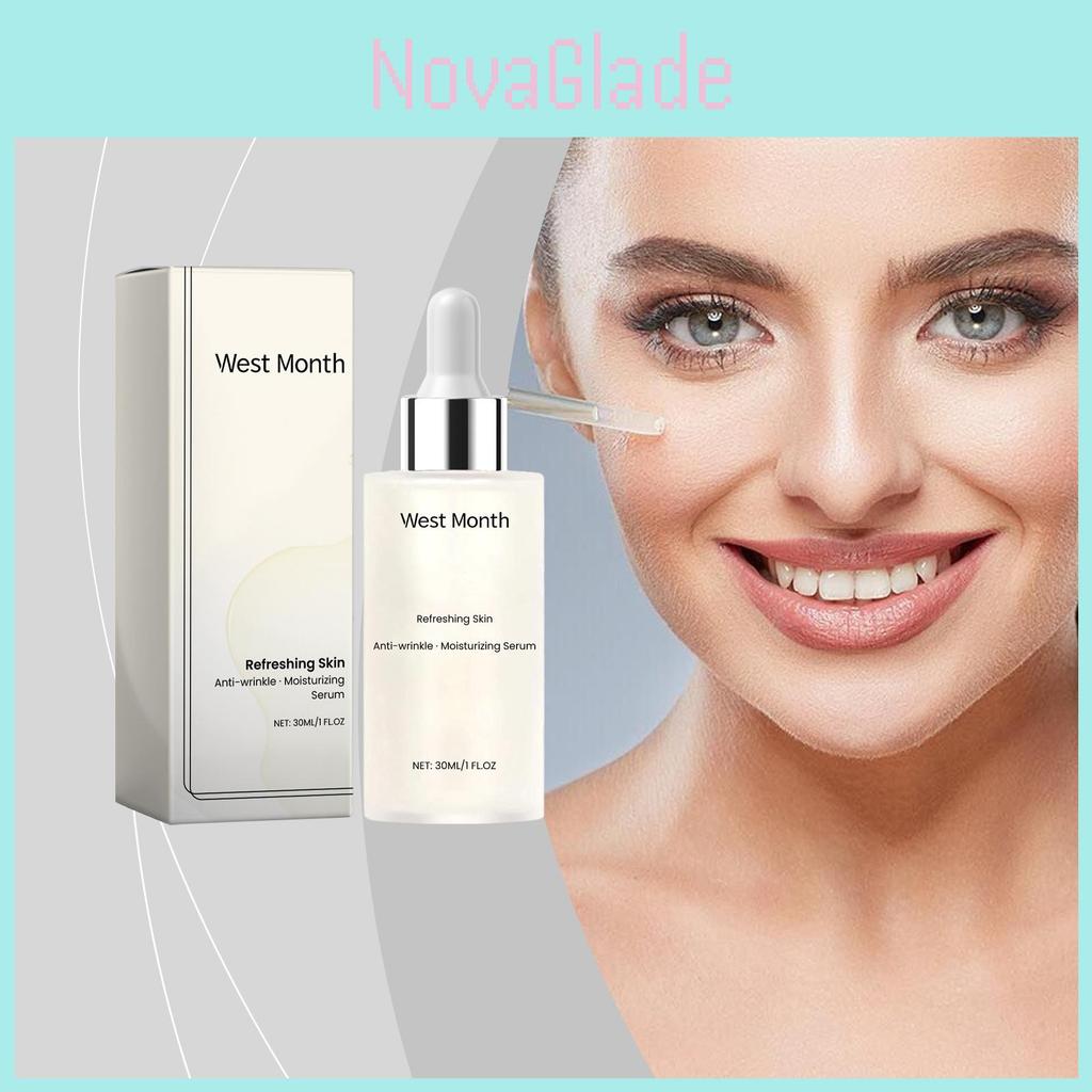 West Month Moisturizing Essence For Deep Hydration And Skin Firmness Reducing Fine Lines