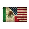 3x5 Feet America Mexico Friendship Flag - Color And Fade Proof - Canvas Header And Double Stitched - Friendship Forever US MX Flag With Brass Grommets