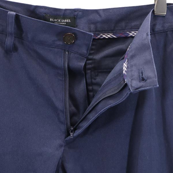 BLACK LABEL CRESTBRIDGE Sanyo Shokai Long Pants 82 Navy Men's Used
