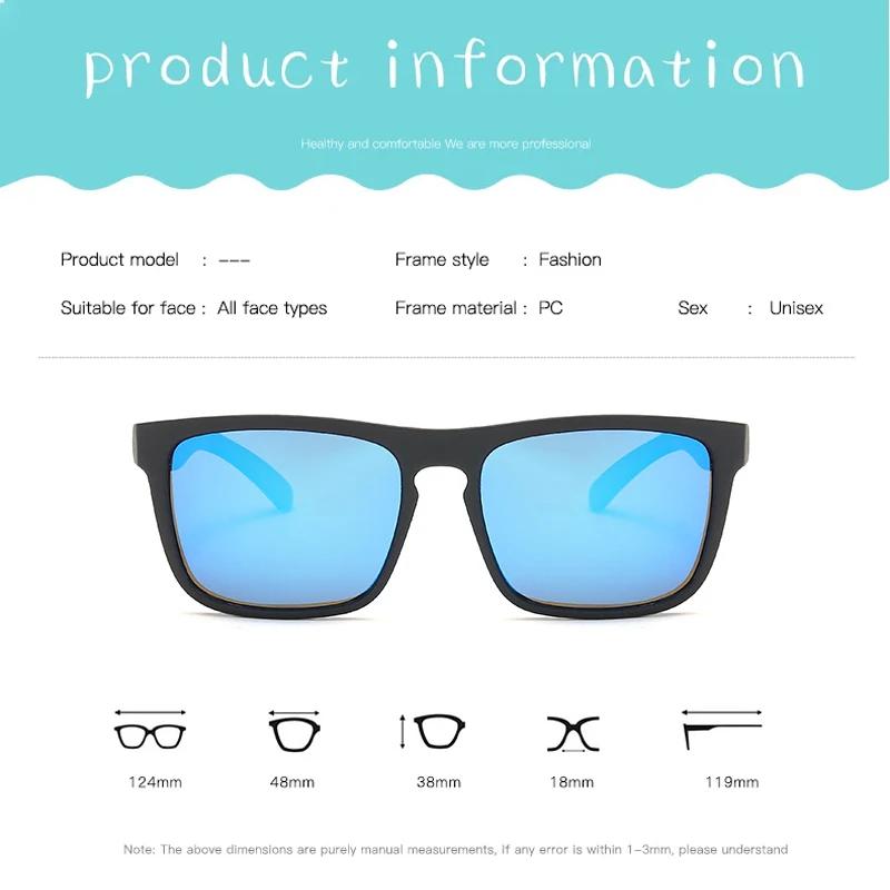 Fashion Retro Kids UV400 Sunglasses Square Frame Windproof Polarized Sunglasses Outdoor Sports Boys Girls UV400 Eyeglasses