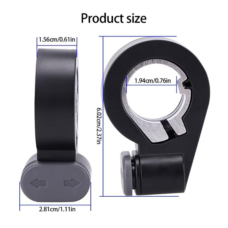 Electric Scooter Turn Signal Switches Button Replacement Universals Handlebar Switches for Electric Bicycles Accessories