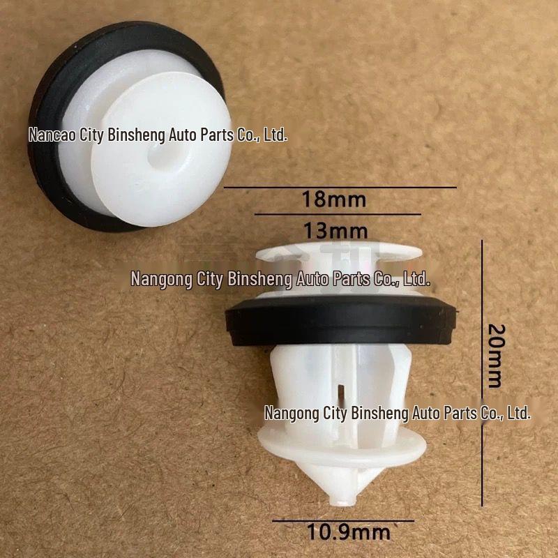 1117701-00-A for Tesla Model Y: Wheel Arch Clips & Lower Guard Plate Clips