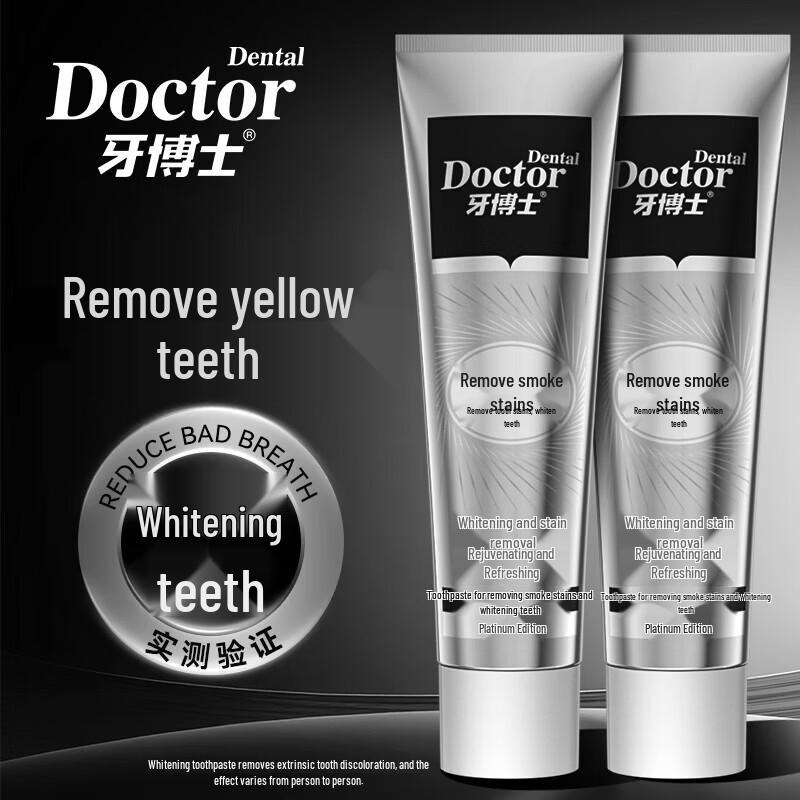 Dr. Toothpaste Platinum Whitening Toothpaste
