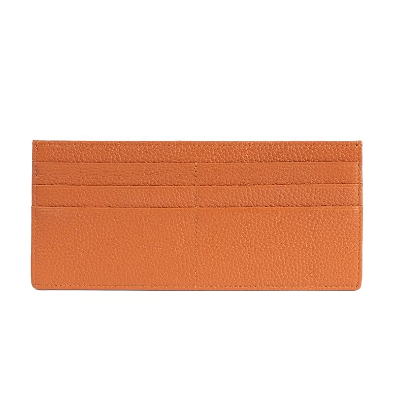

[imeetu] long wallet ladies thin wallet Ultra thin card holder billfold thin wallet genuine leather casual simple trip slim thin lightweight light