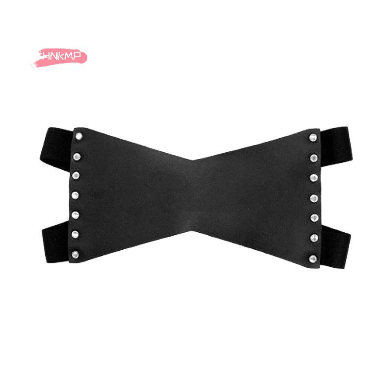 Black Leather Cosplay Blindfold Eye Patch Sexy Fashion Adult Party Costume Roleplay Prop Unisex Adult Games Accessory