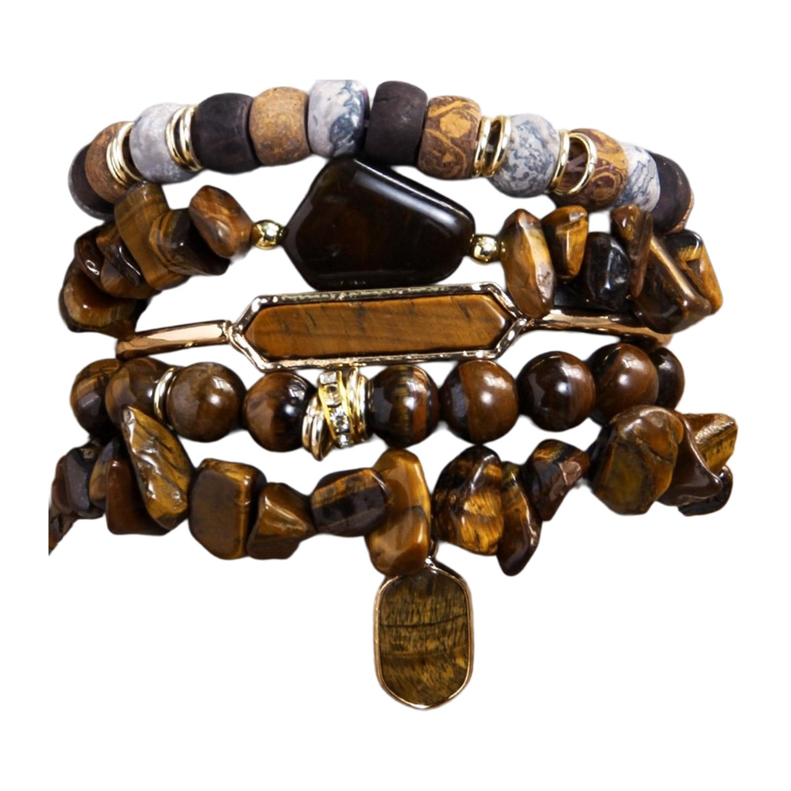 

Браслет з натурального каменю Регульований браслет Браслет з намистин Підсилює спокій та самодисципліну для вишуканого вбрання 12