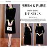 Elegant Mulberry Silk Velvet Dress: Plus Size, Flaw-Concealing, Anti-Aging, for Middle-Aged Mothers – Autumn/Winter