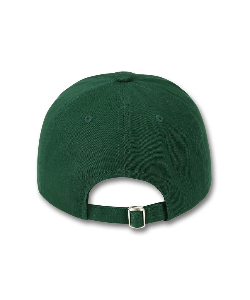 DOLPHIN WAVE APPAREL Dolphin Mini Embroidered Ball Cap Deep Green
