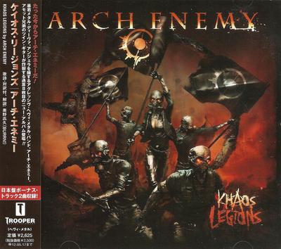CD ARCH ENEMY  Khaos Legions QATE10001 Trooper Enterta 2011 Japan ObiMetal Used