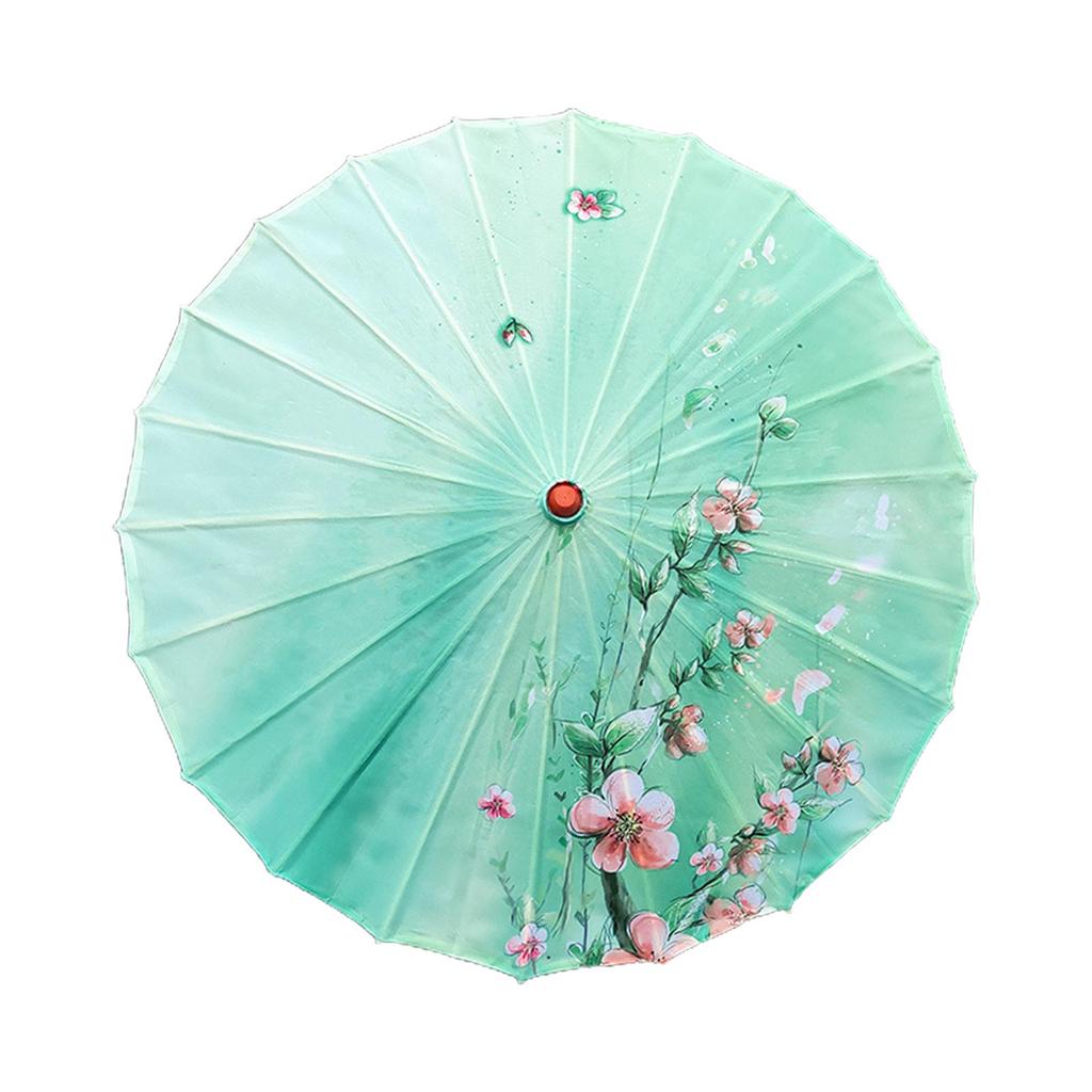 Silk Cloth Women Umbrella Decorative Umbrella for Costumes Decoration Party