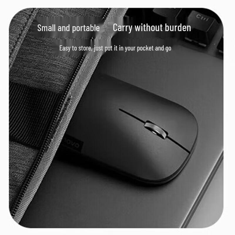 Lenovo Air Handle Rechargeable Dual-Mode Wireless Mouse