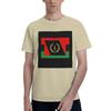 Copy of Black American Heritage Flag Men TShirt Oversized T Shirts Mens Crew Neck Cotton Tees Short Summer Male