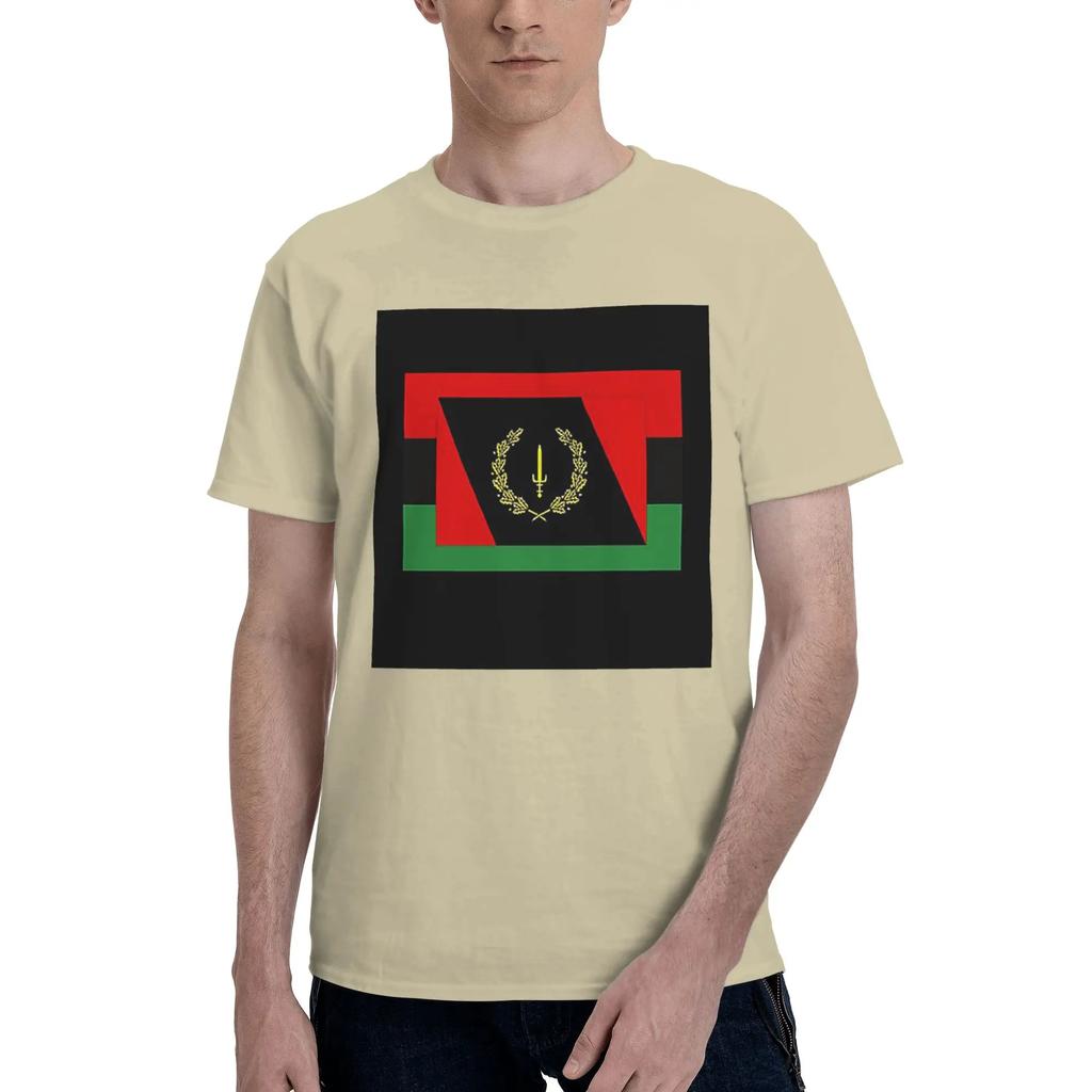 Copy of Black American Heritage Flag Men TShirt Oversized T Shirts Mens Crew Neck Cotton Tees Short Summer Male