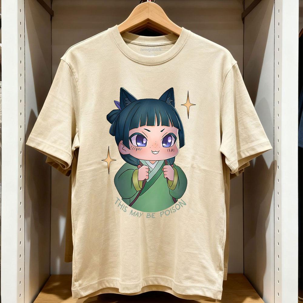 

The Apothecary Diaries Maomao This May Be TShirt Anime Women Unisex Vintage Graphic T Shirts Cotton Oneck Adult Tops Tee S
